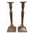 Pair of Antique Candle Stick Holders For Sale