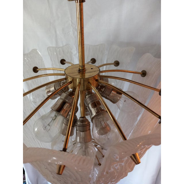 Basket Chandelier by J.T. Kalmar for Kalmar Austria For Sale - Image 9 of 12