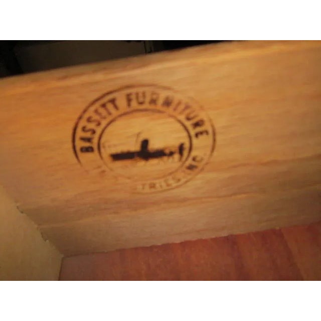 1960s Vintage Bassett Furniture 7 Drawer Dresser For Sale - Image 11 of 12