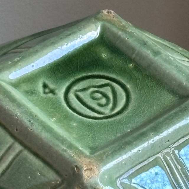 1930s Nelson McCoy Stoneware Mixing Bowl For Sale - Image 4 of 13