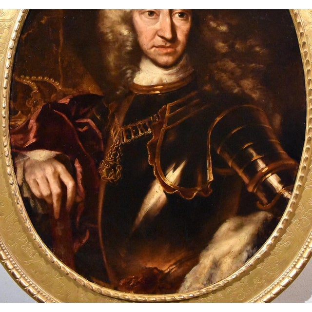 Maria Giovanna Battista Clementi Detta La Clementina, King Sovereign of Savoy Clementi, 1730, Oil on Canvas, Framed For Sale - Image 8 of 13