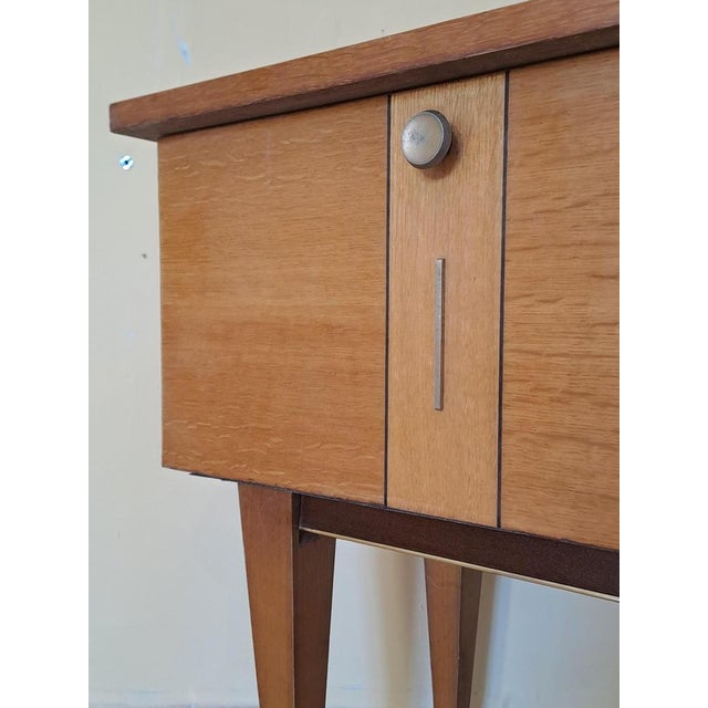 1950s Mid-Century Modern French Nightstand, 1950s For Sale - Image 5 of 8
