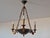 Vintage French Empire Bronze Chandelier, 1980s For Sale - Image 9 of 11