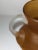 Mid-Century Modern Mid-Century Amber Satin Glass Creamer With Attached Handle For Sale - Image 3 of 6