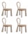 Mary III Dining Chairs by Ottiu, Set of 4 For Sale