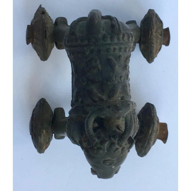 1970s Brass Elephant on Wheels Figurine - For Sale In Monterey, CA - Image 6 of 8