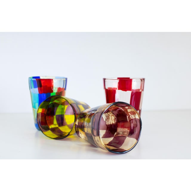Italian Murano Glassware by Mariana Iskra for Ribes, 2004, Set of 4 For Sale - Image 11 of 18