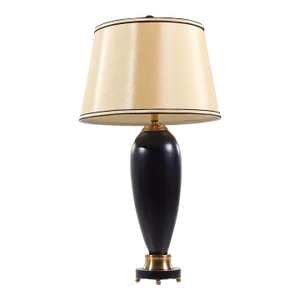 Currey and Co Contemporary Black and Brass Table Lamp