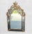 Gold Vintage Gold Gilt Antique Ornate Decorative Shell Motif Top Regency Wall Mirror For Sale - Image 8 of 9