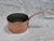 Copper Antique Polished Hand Wrought Copper and Iron Saucepan For Sale - Image 8 of 14