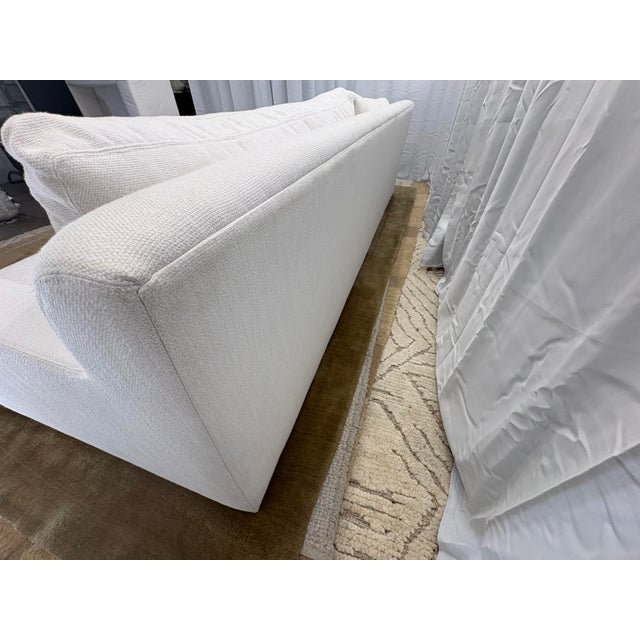 Rh Belgian Track Arm Bench-Cushion Sofa For Sale - Image 16 of 18