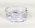 1970s French Crystal Horseshoe Shaped Ashtray, Made in France For Sale - Image 10 of 13