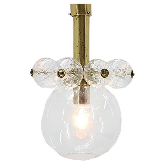 Mid-Century Pendant Lamp from Kamenický Šenov, 1970s For Sale