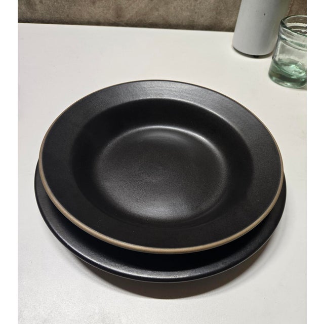 13-Piece Collection of Vintage Black Heath Ceramic Dinnerware For Sale In Palm Springs - Image 6 of 8