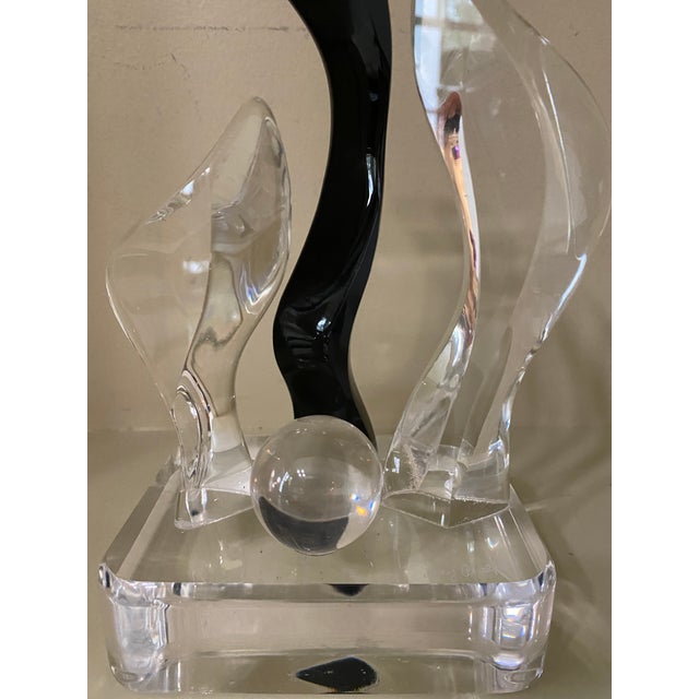 Mid-Century Modern Vintage Lucy Phelps Lucite Sculpture For Sale - Image 3 of 12