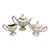 1950s Art Deco Reed & Barton Silver Plated Tea Set - 3 pcs For Sale