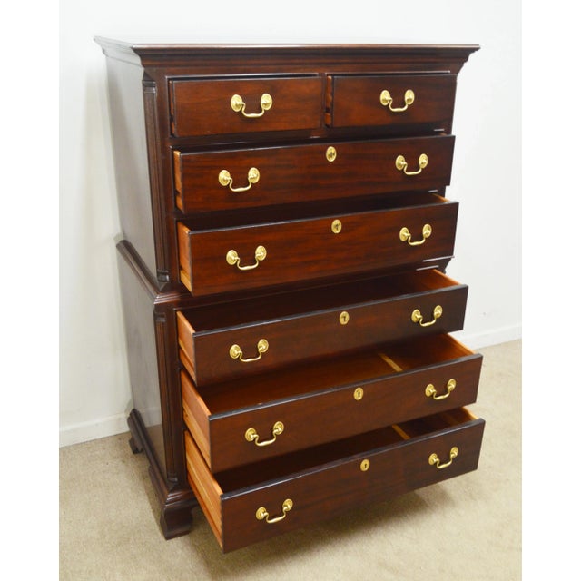 Stickley Mahogany Chest of Drawers For Sale - Image 11 of 12