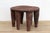 Wood Wood Nupe Stool W/ Black Dots For Sale - Image 7 of 8