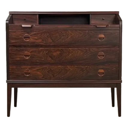 Mid 20th Century Riis Antonsen Danish Modern Rosewood Secretary Desk For Sale