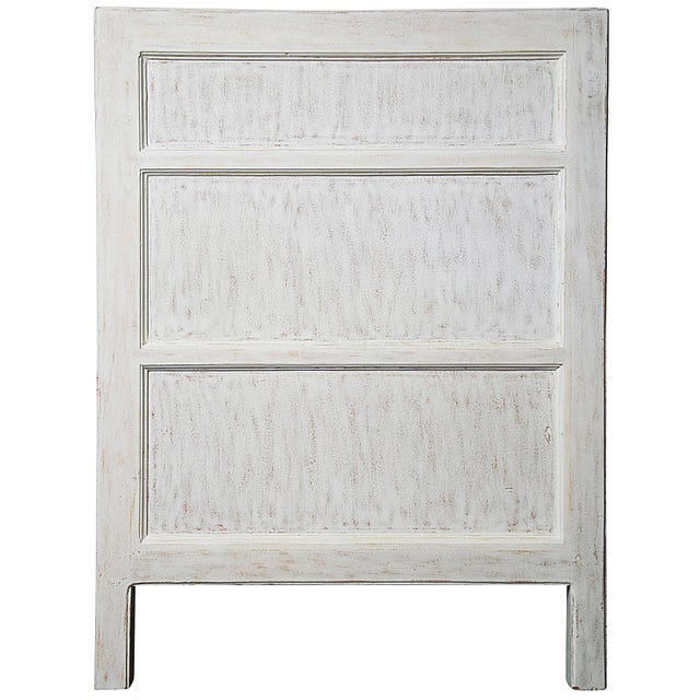 Noir NOIR Hampton Side Table, White Wash For Sale - Image 4 of 5