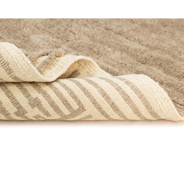 Hand-Knotted Wool Premium Rug by Azele Studio For Sale - Image 10 of 12