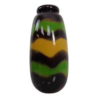 Large Pop Art Model 284-47 Vase in Glazed Ceramic from Scheurich, Germany, 1970s For Sale
