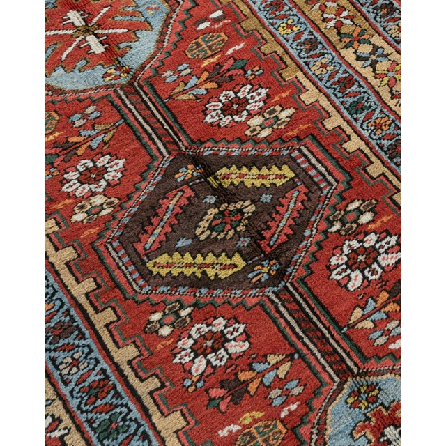 Vintage Circa 1940 Runner 3ft 4in X 14ft 5in For Sale - Image 12 of 15