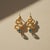 Blue Massive Snake Earrings With Blue Topazes in Opened Mouth, Pair For Sale - Image 8 of 10