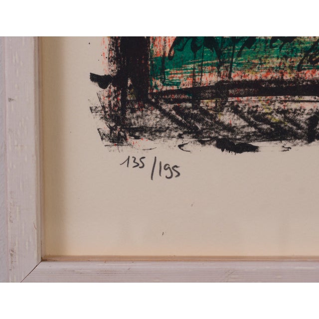 Erik Levesque, Abstract Edition 135/195, 1990s, Lithograph For Sale - Image 9 of 15