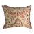 Pair of Mezzianno Patterned Fortuny Pillows W/ Linen Backs For Sale