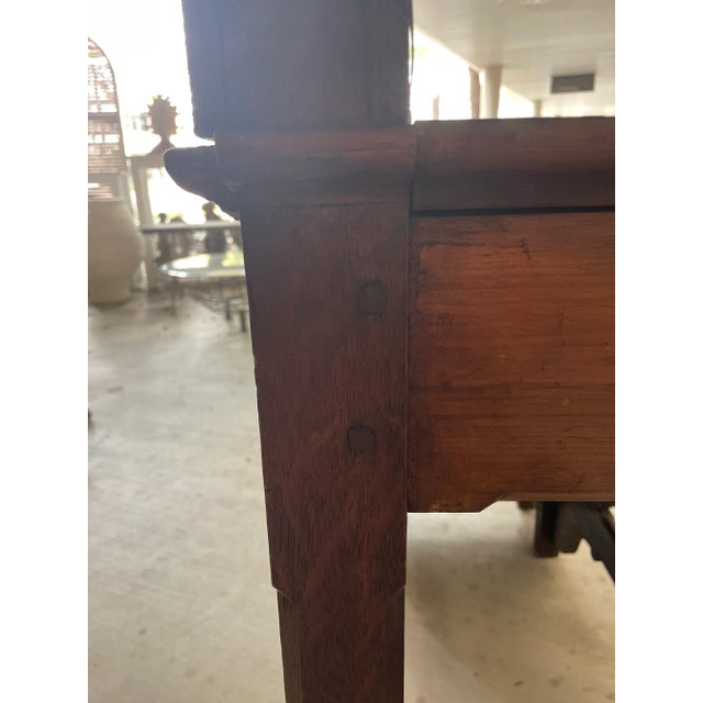 19th Century English Oak Library Steps For Sale - Image 12 of 12