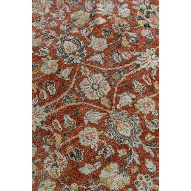 Textile Vintage Mahal Area Rug Orion For Sale - Image 7 of 18