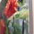 Contemporary Zinnia Sonata, Original Oil Painting by Julia Lawing For Sale - Image 3 of 7