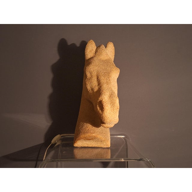 Horse Head Light Object by by Luciano Sartoni, Italy, 1970s For Sale - Image 4 of 6