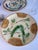 English French Majolica Plate With Love Birds For Sale - Image 3 of 6