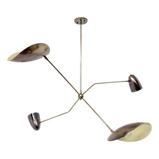 Balancier™ Brass Chandelier For Sale