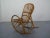 Mid-Century Italian Bamboo Rocking Chair, 1950s For Sale - Image 16 of 18