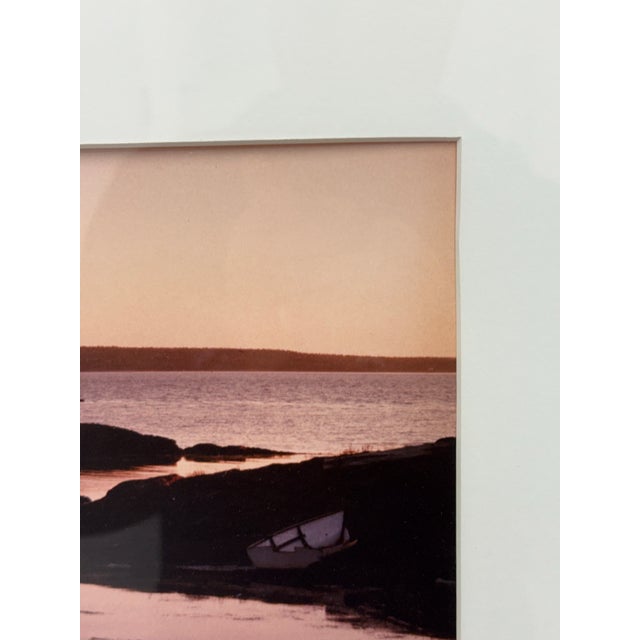 Blue Rocks Fishing Cabin Lunenburg, Nova Scotia Photograph, Framed For Sale - Image 4 of 12