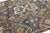 Cream Modern Tulu Style Wool Area Rug – Geometric Tribal Motif in Earthy Brown & Cream For Sale - Image 8 of 11