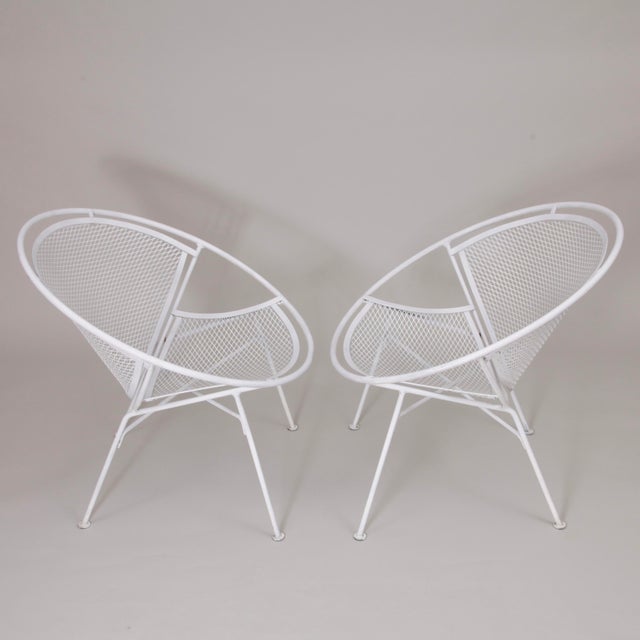 Maurizio Tempestini 1950s Maurizio Tempestini's for Salterini Radar Lounge Chairs- A Pair, Attributed For Sale - Image 4 of 8