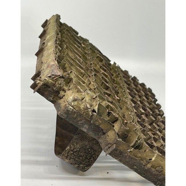 Antique Indonesian Copper Batik Textile Stamp, Tjap For Sale - Image 11 of 12