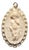 Rare Victorian Dieppe Carved Ivory Cameo Pendant, Angel With Flowers, French Antique, Circa 1840–1850 For Sale