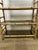Wood Italian Bamboo and Wicker Bookcases with Glass Shelves, 1970s, Set of 2 For Sale - Image 7 of 9