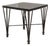 Post Modern Granite + Steel Table For Sale