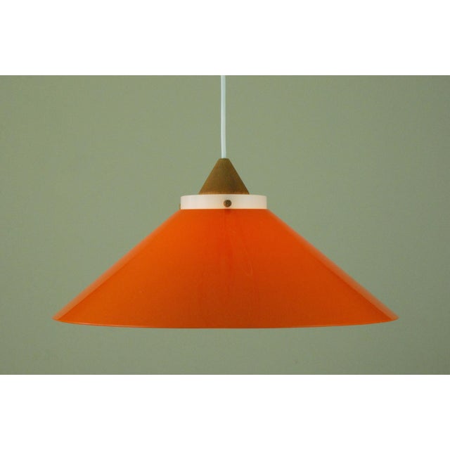 Pendant Lamp by Uno & Östen Kristiansson for Luxus, 1960s, in Very Good conditions. Designed 1960 to 1969 This piece has...
