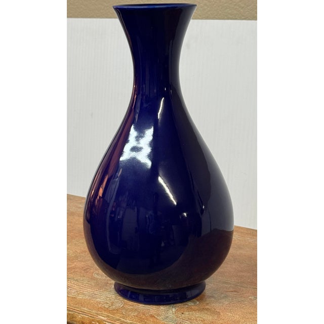 Martino Interiors Pipa Form Glazed Ceramic Vase For Sale - Image 4 of 12