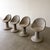 Dark Gray Vintage 1970s Willy Guhl Brutalist Concrete Tulip Chairs Set of 4 Unmarked For Sale - Image 8 of 16