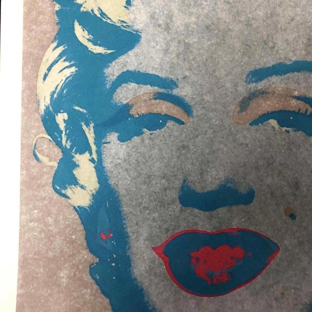 1990s After Andy Warhol "Marylin Monroe" Lithograph For Sale - Image 4 of 11