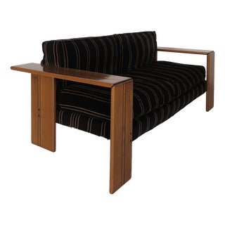 Italian Two Seat Sofa by Afra & Tobia Scarpa for Maxalto, 1970s For Sale