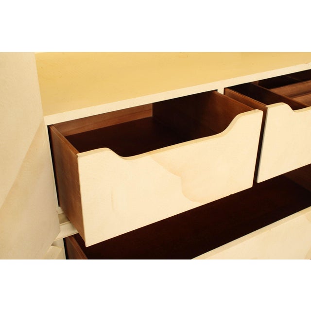 1980s Henredon 'Villa Borghese' Carved and Lacquered Armoire For Sale - Image 5 of 18